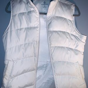 Women's Off White Vest